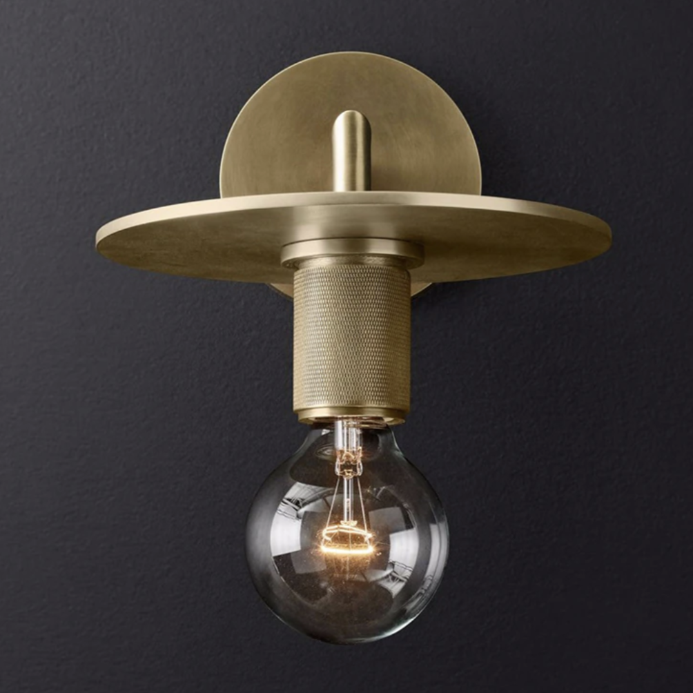 Marsten Retro Brass Wall Sconce