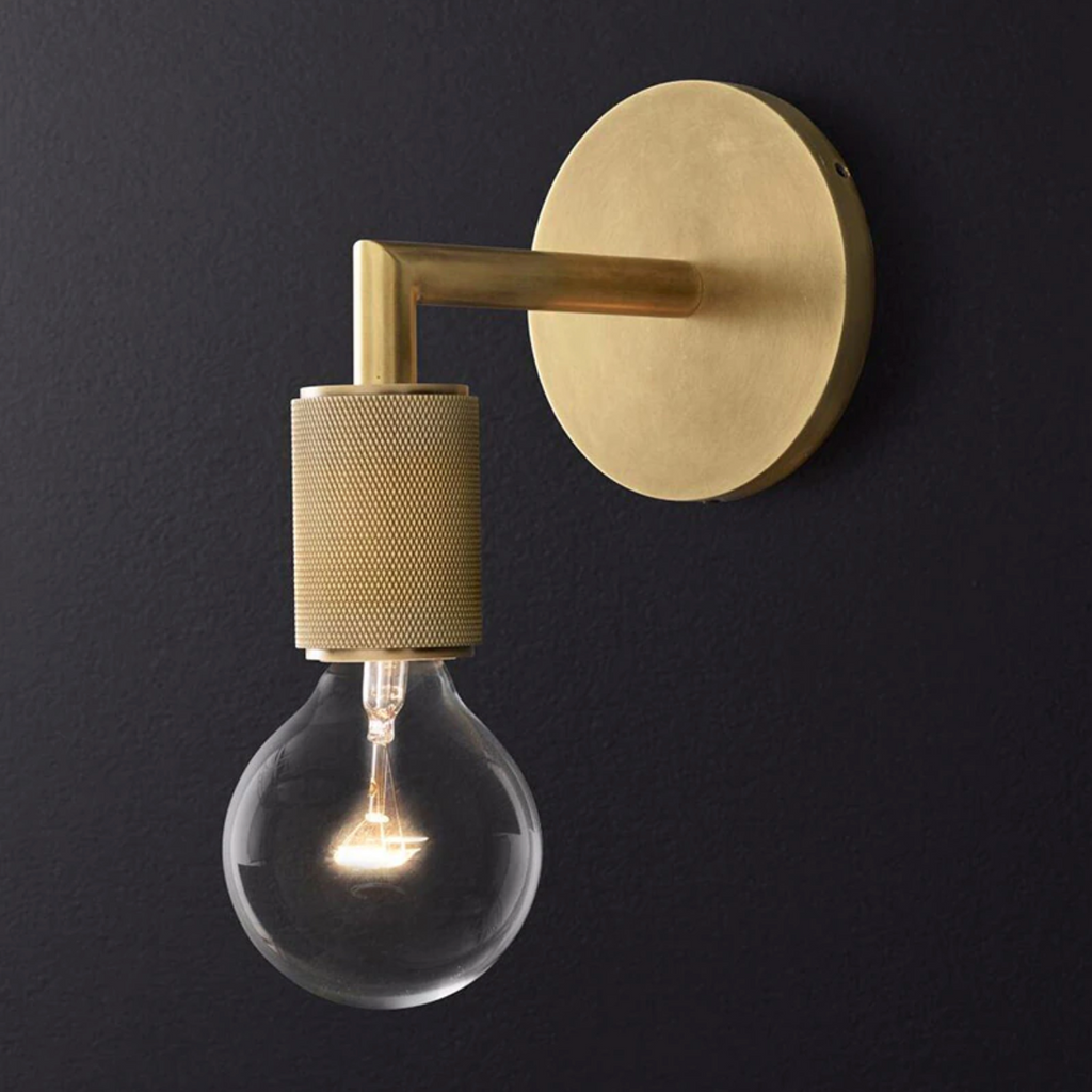 Marsten Retro Brass Wall Sconce