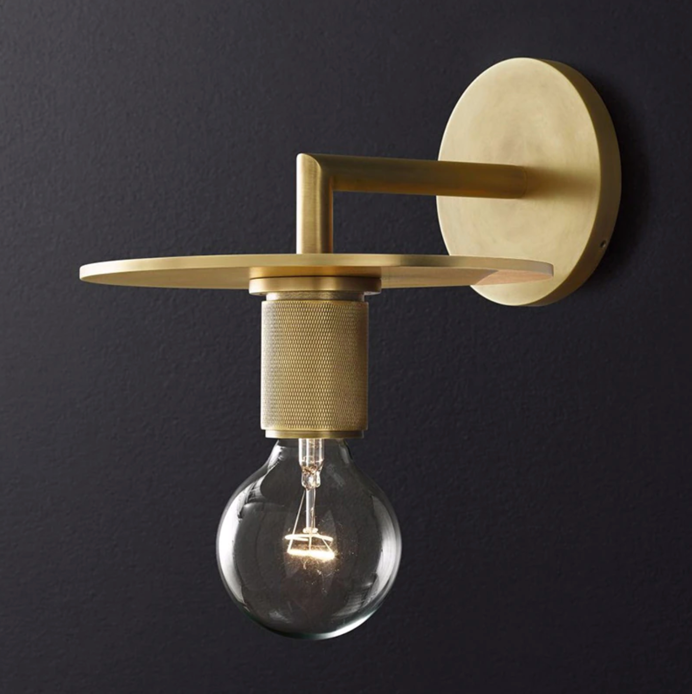 Marsten Retro Brass Wall Sconce