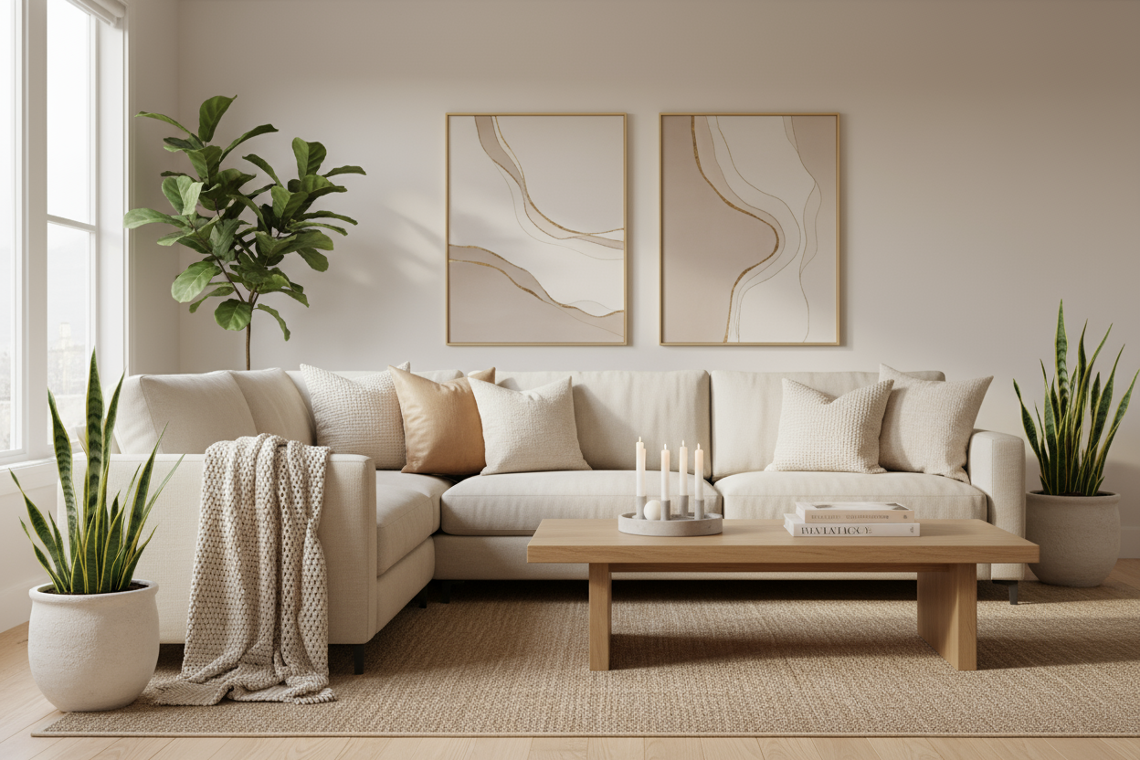 make a home decor banner. no text. home decor