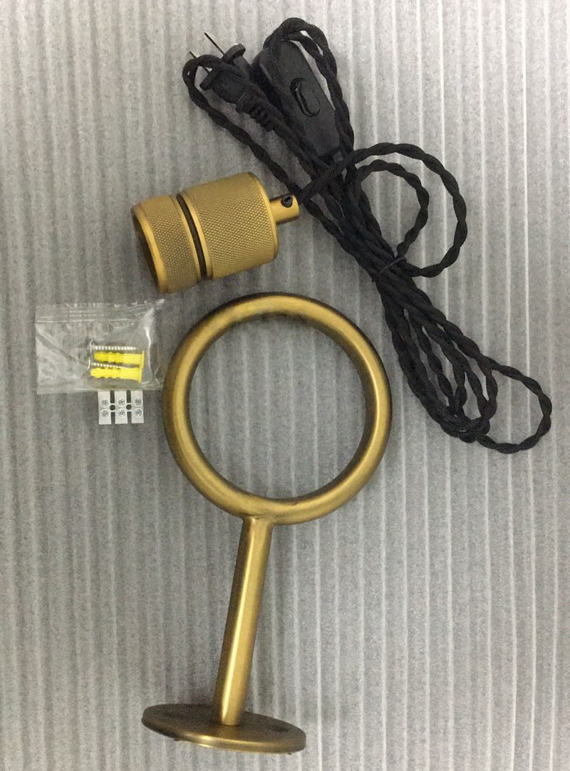 Harrow Vintage Industrial Plug-In Wall Sconce