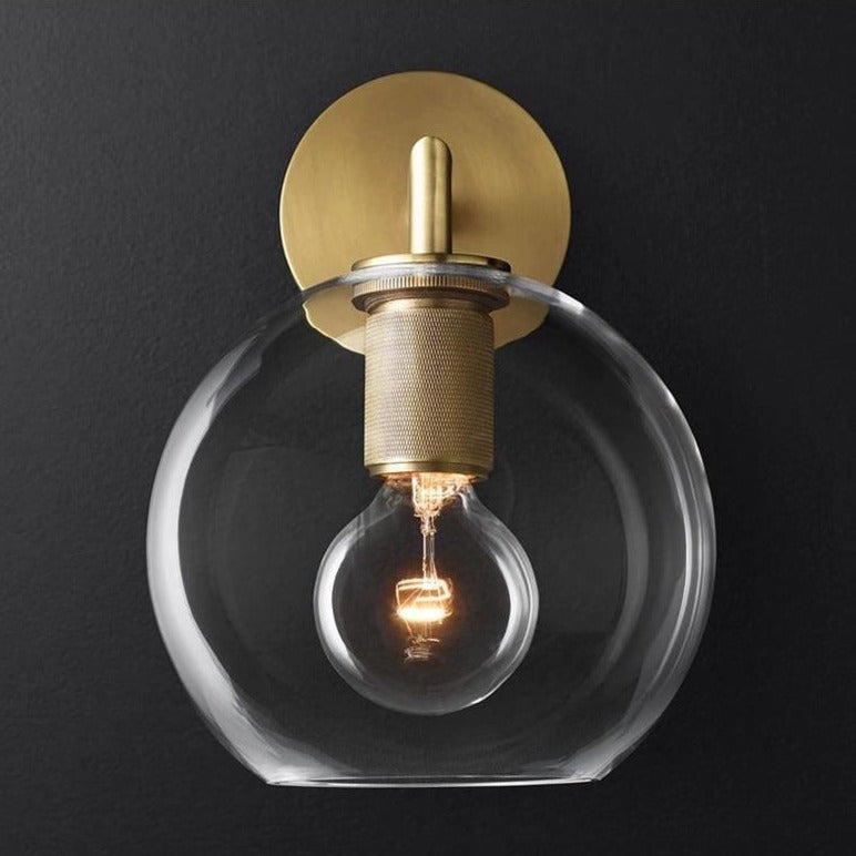 Marsten Retro Brass Wall Sconce