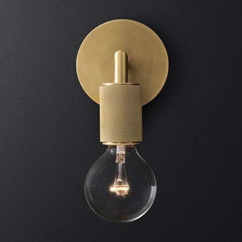 Marsten Retro Brass Wall Sconce